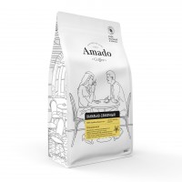 Кофе в зернах ароматизированный Ванильно-сливочный, 500 г, Amado