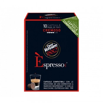 Кофе в капсулах Èspresso 1882 CREMOSO, 10 шт, Vergnano