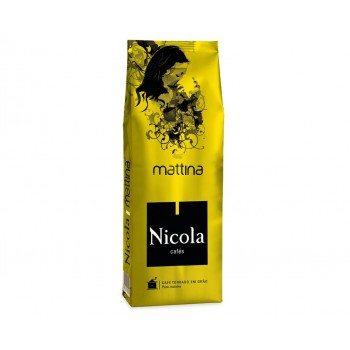 Кофе в зернах Mattina, пакет 1 кг, Nicola