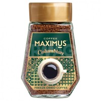 Кофе растворимый сублимированный Columbian 95 г, Maximus