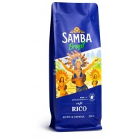 Кофе в зернах Rico, пакет 250 г, Samba Brasil