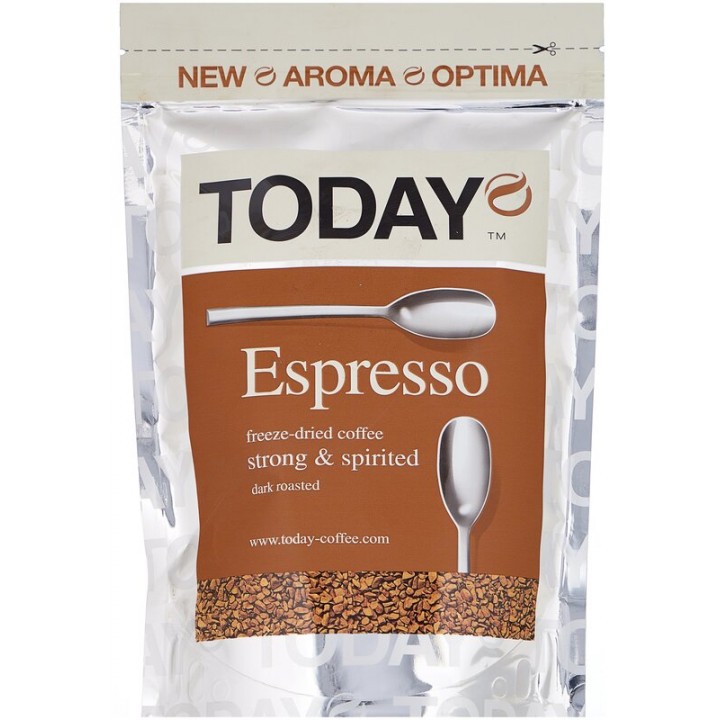 Кофе растворимый Espresso, 150 г, TODAY