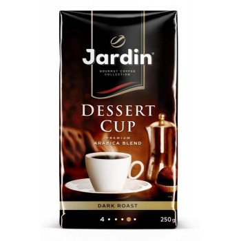 Кофе молотый Dessert Cup, пакет 250 г, Jardin