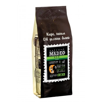 Кофе в зернах V.I.P., пакет 200 г, Madeo
