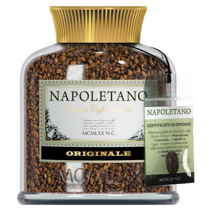 Кофе растворимый Napoletano original сублимированный, 100 г, Napoletano