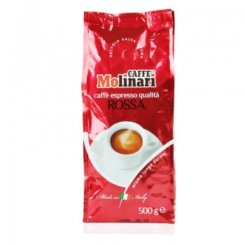 Кофе в зернах CLASSICO Rossa, пакет 500 г, Molinari