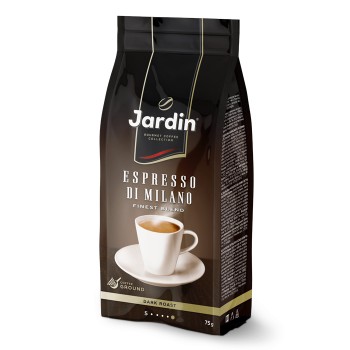 Кофе молотый Espresso di Milano, пакет 75 г, Jardin