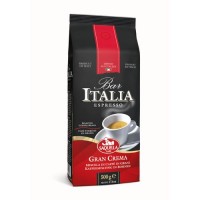 Кофе в зернах Espresso Gran Crema, пакет 500 г, Bar Italia