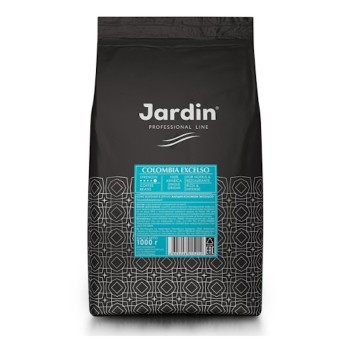 Кофе в зернах Colombia Excelso, пакет 1 кг, Jardin