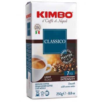 Кофе молотый натур. жар. Aroma Classico, пакет 250 г, Kimbo