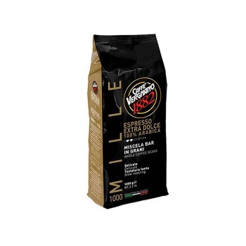 Кофе в зернах Espresso Extra Dolce 1000, пакет 1 кг, Vergnano
