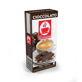 Кофе в капсулах nes Cioccolato 10 капсул по 5,5г, Caffe Tiziano Bonini