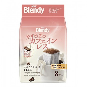 Кофе молотый AGF Бленди без кофеина (дрип), 7г*8, Blendy