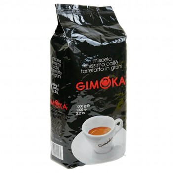 Кофе в зёрнах Black, пакет 1 кг, Gimoka