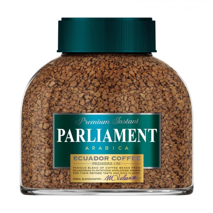 Кофе растворимый сублимированыый Parliament Arabica Ecuador Coffee, 100г, Parliament