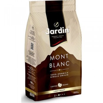 Кофе в зернах Mont Blanc, пакет 1 кг, Jardin