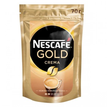 Кофе растворимый Crema, пакет 70 г, Nescafe