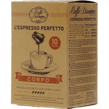 Кофе Diemme L'espresso Corpo 10 капсул