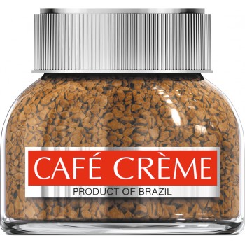 Кофе растворимый сублимированный Cafe Creme, банка 45 г, Café Crème
