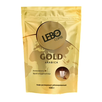 Кофе растворимый Lebo gold, 100 г, Lebo