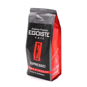 Кофе в зернах Espresso, пакет 250 г, Egoiste
