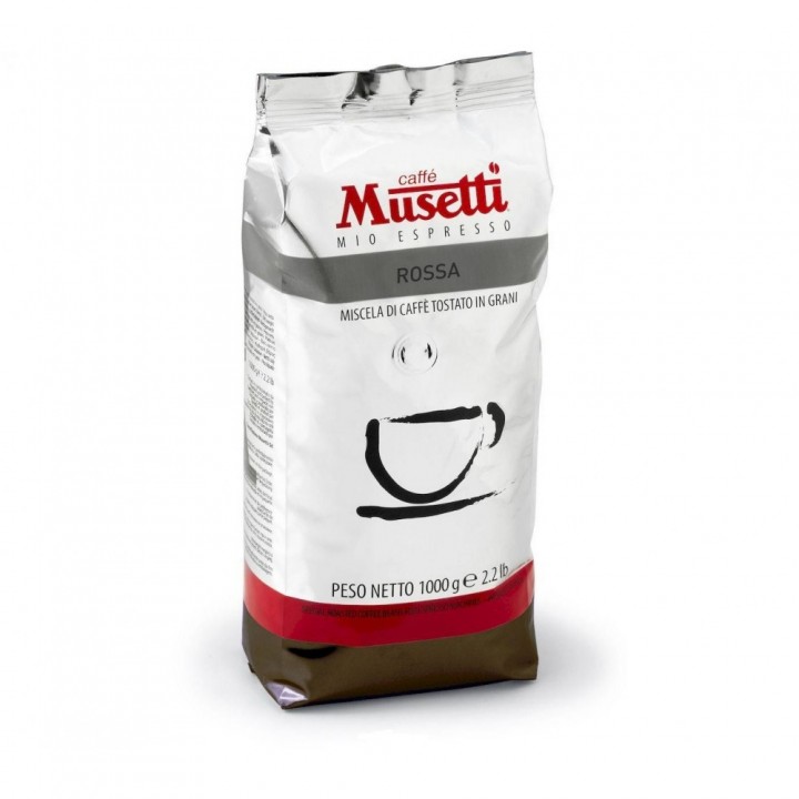 Кофе в зернах Rossa, пакет 1 кг, Musetti