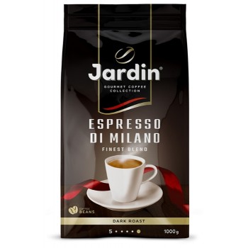 Кофе в зернах Espresso di Milano, пакет 1 кг, Jardin