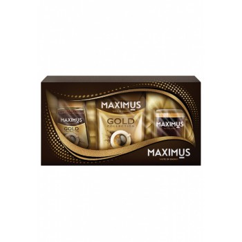 Набор кофе растворимый сублимированный Gold Collection + кружка, 135 г, Maximus