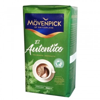 Кофе молотый El Autentico RFA, пакет 500 г, Mövenpick