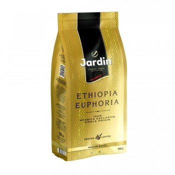 Кофе молотый Ethiopia Euphoria, пакет 250 г, Jardin