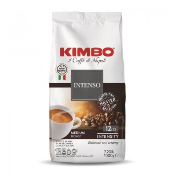 Кофе в зернах Aroma Intenso, пакет 250 г, Kimbo