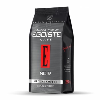 Кофе молотый Noir, пакет 250 г, Egoiste