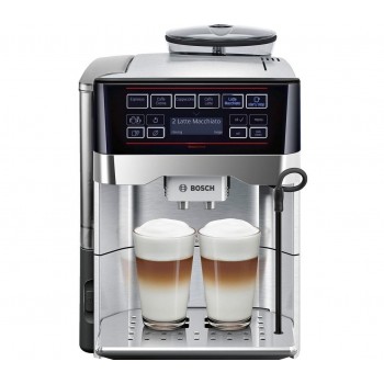 Автоматическая кофемашина эспрессо TES60729RW, цвет титан, металл, Bosch